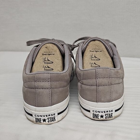 CONVERSE ONE STAR MERCURY GREY SUEDE SNEAKERS BFPM-04-375 - Picture 3 of 10